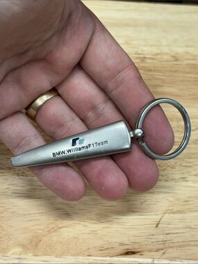 BMW Williams F1 Team Silver Metal Key Ring